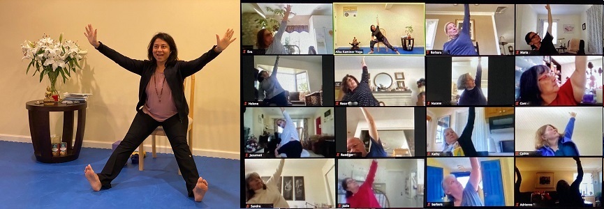 How To Host An Online Yoga Class With Zoom Present Wisdom